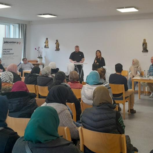 Infoveranstaltung Frauen mit Flüchtlingshintergrund