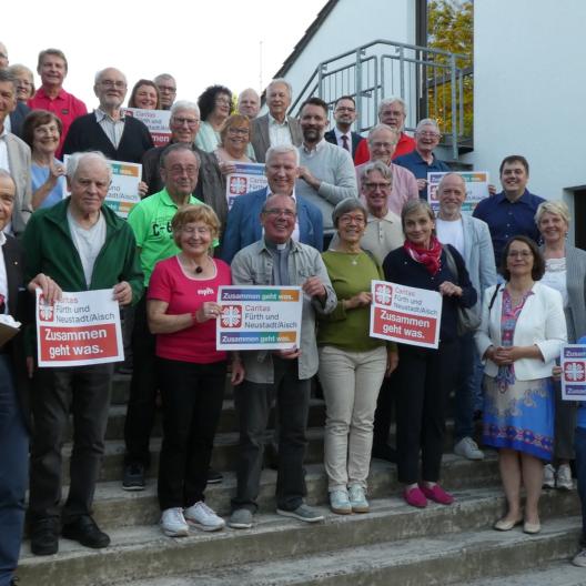 Unter dem diesjährigen bundesweiten Caritas-Motto „Zusammen geht was.“ schauen die Mitglieder beider Verbände optimistisch in die Zukunft.
