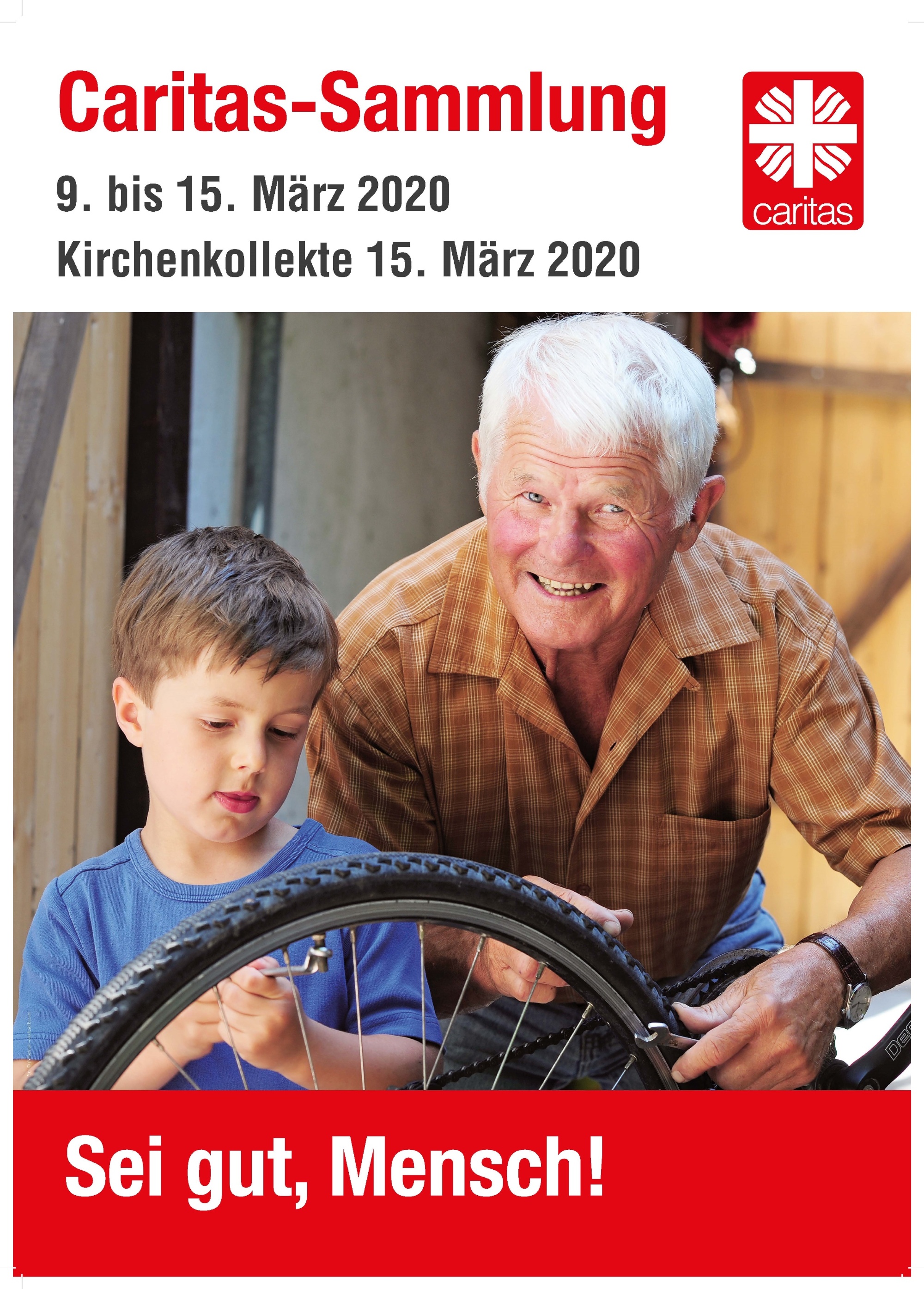 Caritas-Frühjahrssammlung 2020_Sei gut Mensch!