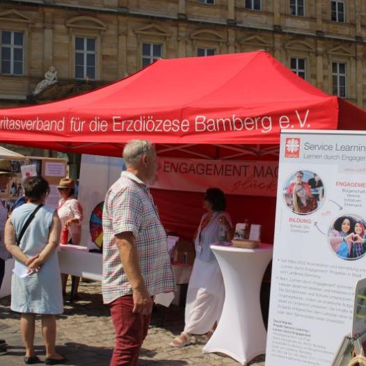 Heinrichsfest 2023 Lernen durch Engagement