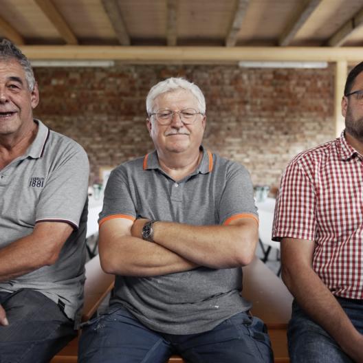 Thomas Neufeld, Konrad Moll und Norbert Bergmeier (v.l.)