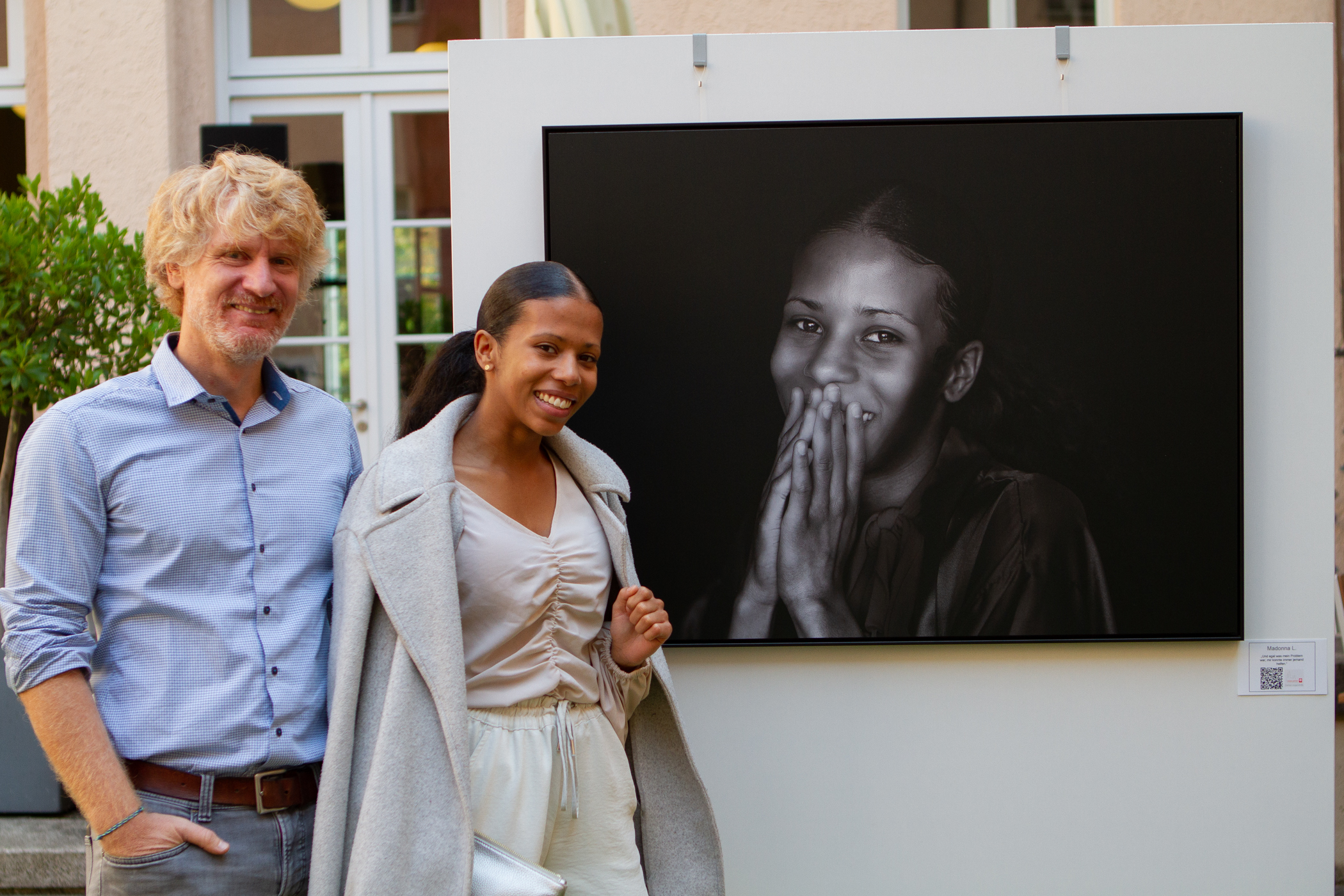 Ausstellungseröffnung 'Der Caritas ein Gesicht geben'