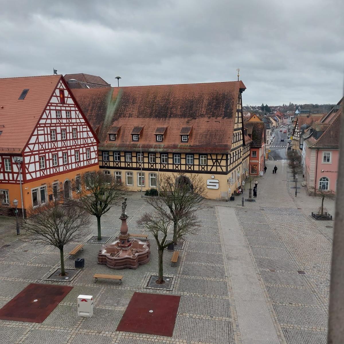 Marktplatz Neustadt/Aisch