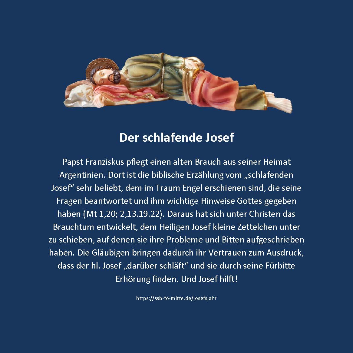 Schlafender Josef