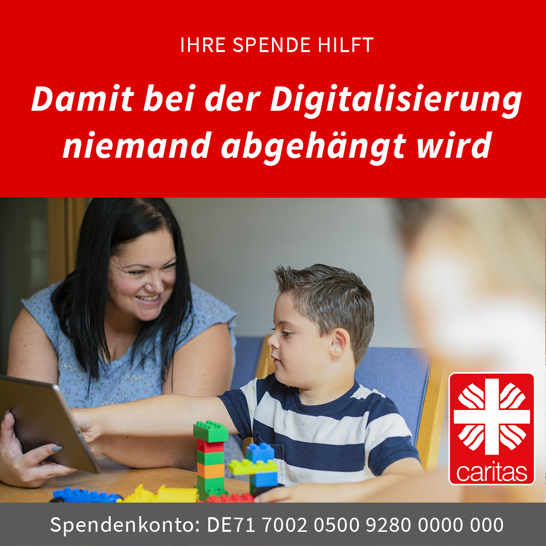 Spendenprojekt Digitale Bildung und Teilhabe