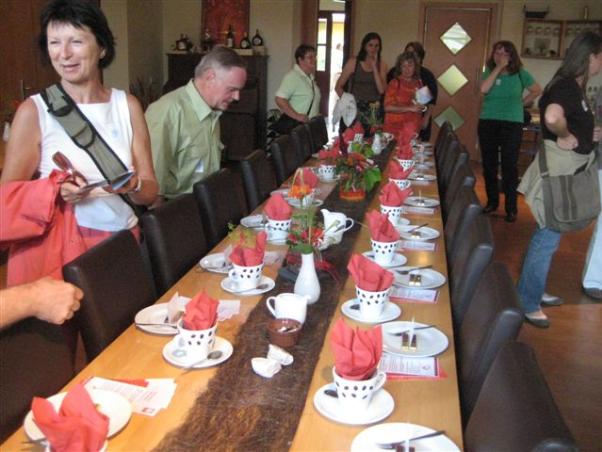 und dann zusammen fränkische Kuchen und Brotzeit genießen