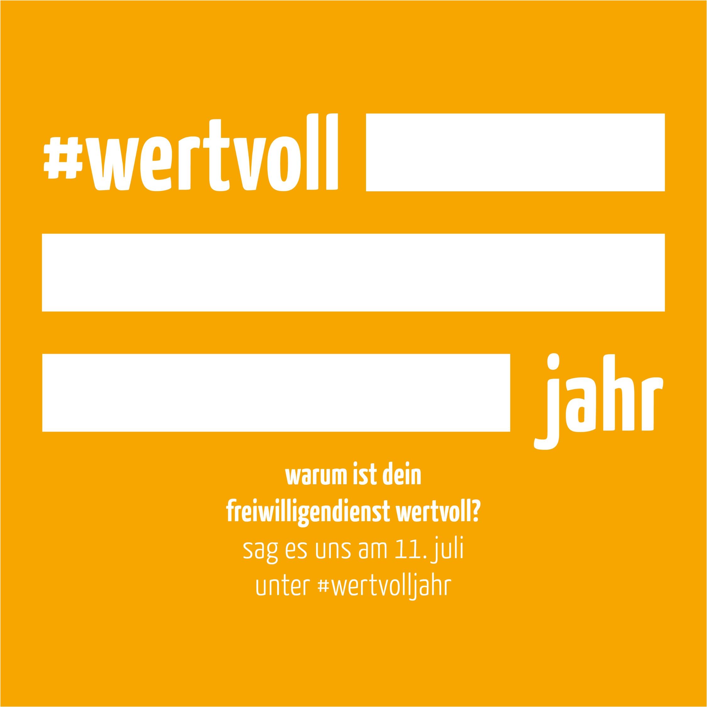 #wertvolljahr